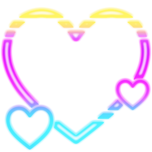 星の日 フレームディスプレイ（ハート形）