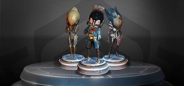 Warframe: 新モデルのボブルヘッド人形が登場