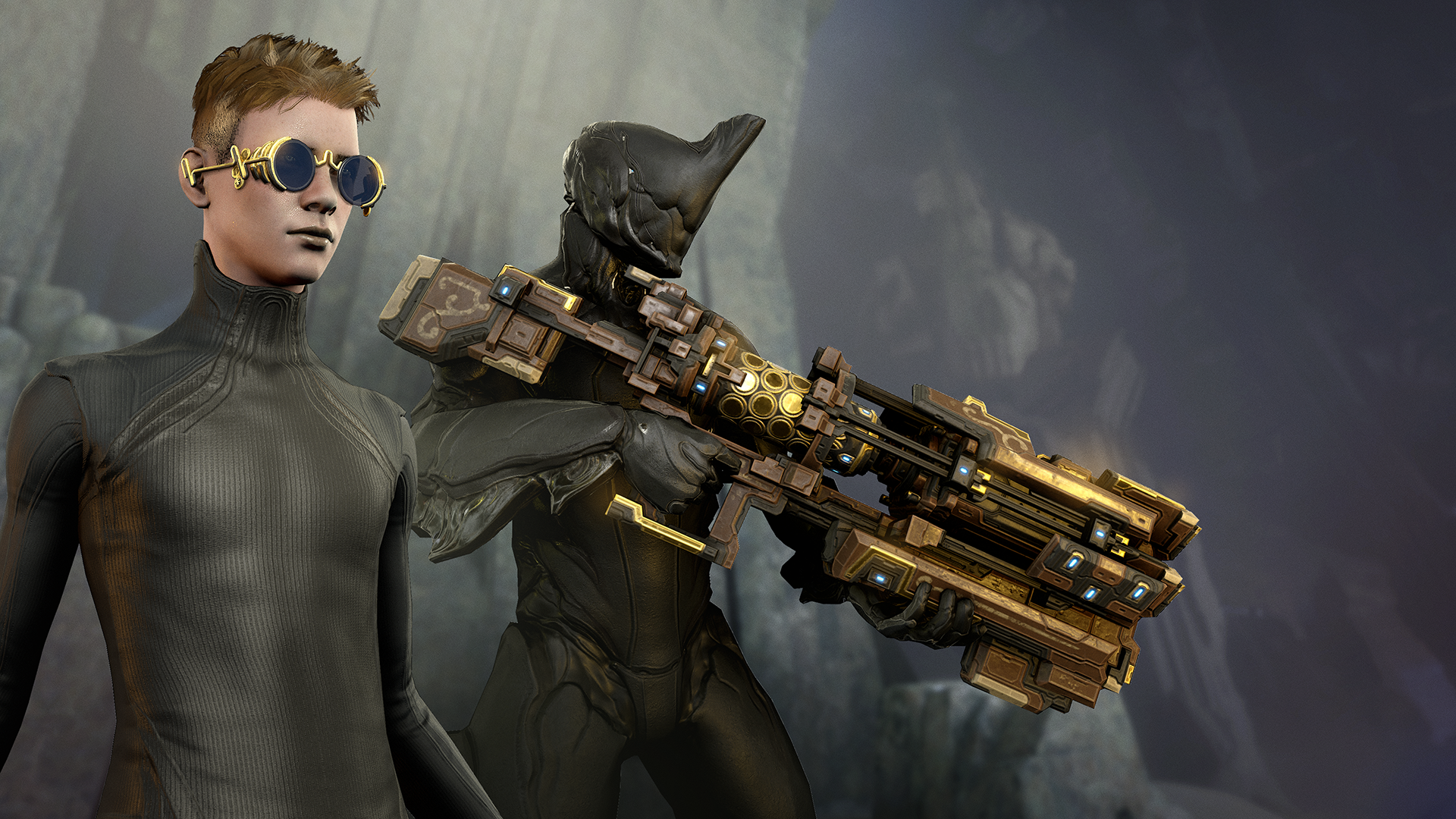 TennoGen Isleweaver Weapon and Operator