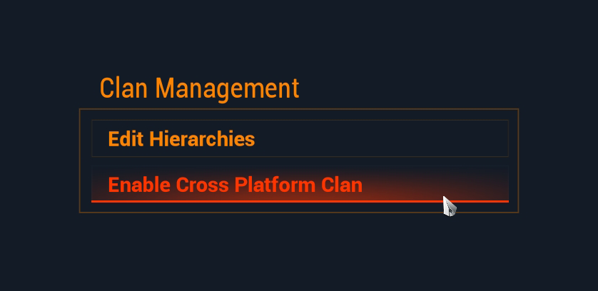 Cross Platform Clans and Friends