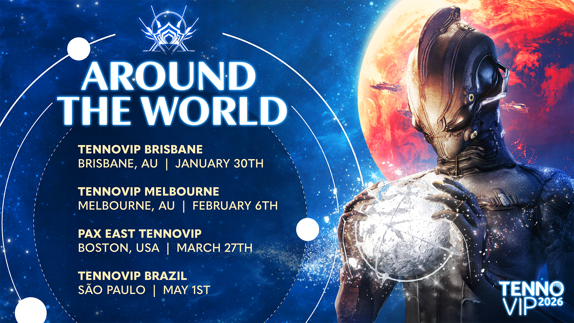 Warframe: TennoVIP: Brazil 2026