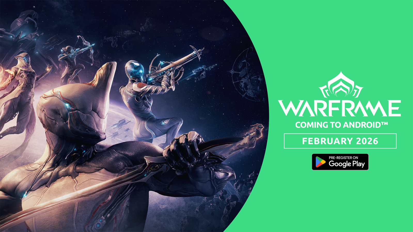 พบกับ Warframe บน Android เร็ว ๆ นี้