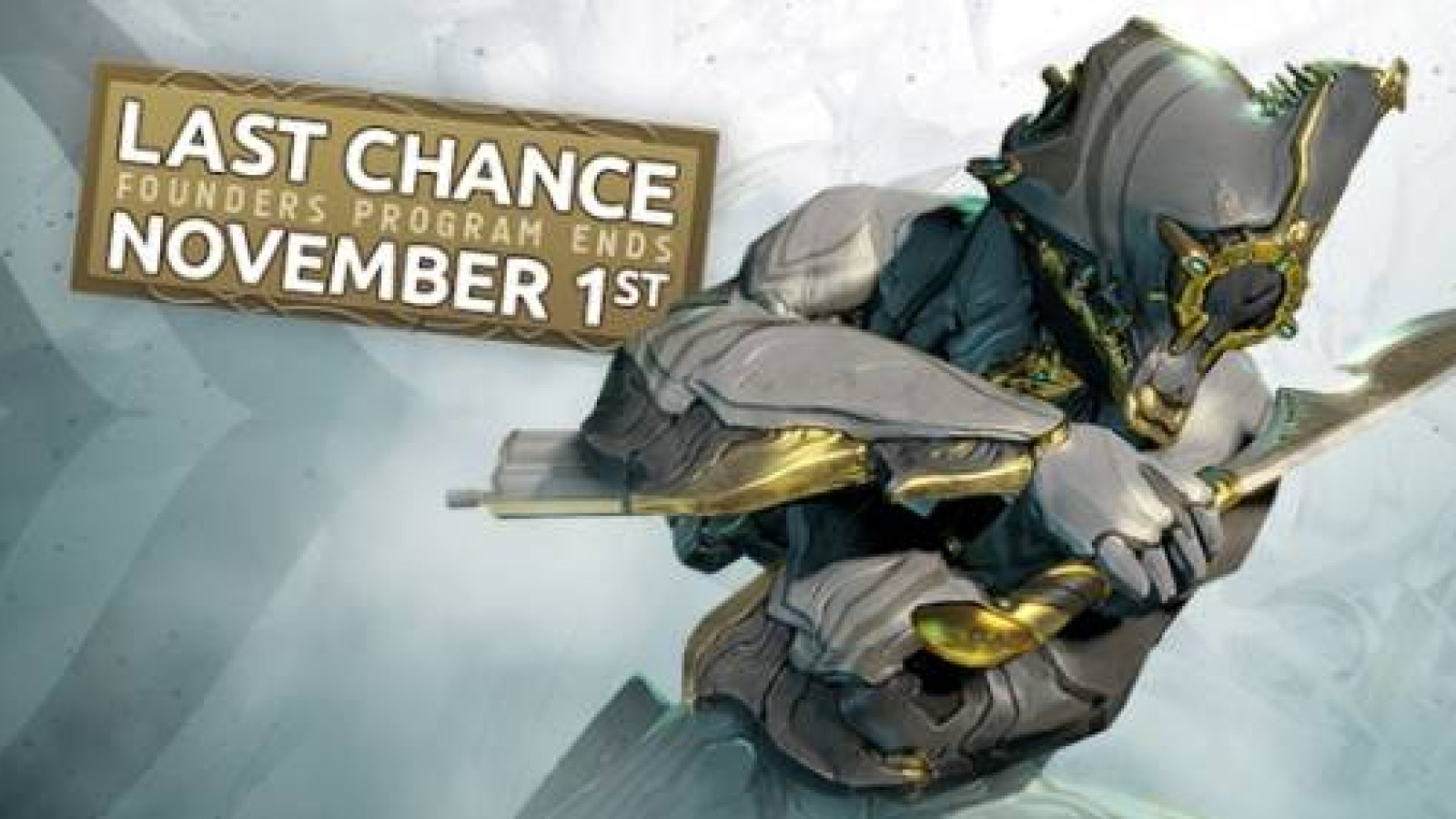 Founders Program Ending Nov. 1