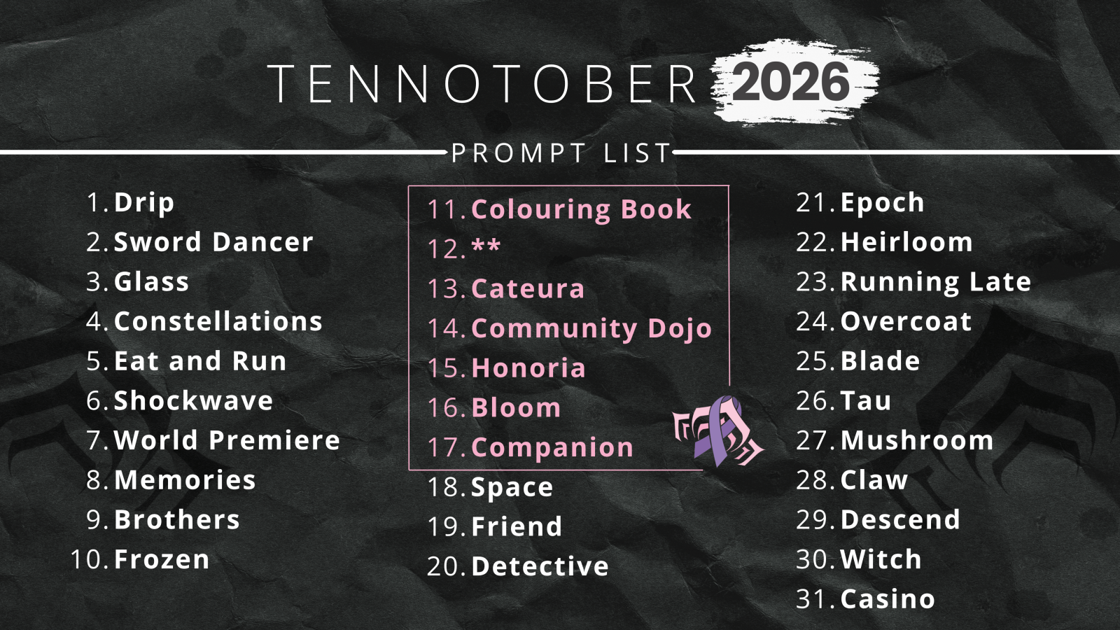 Tennotober 2026