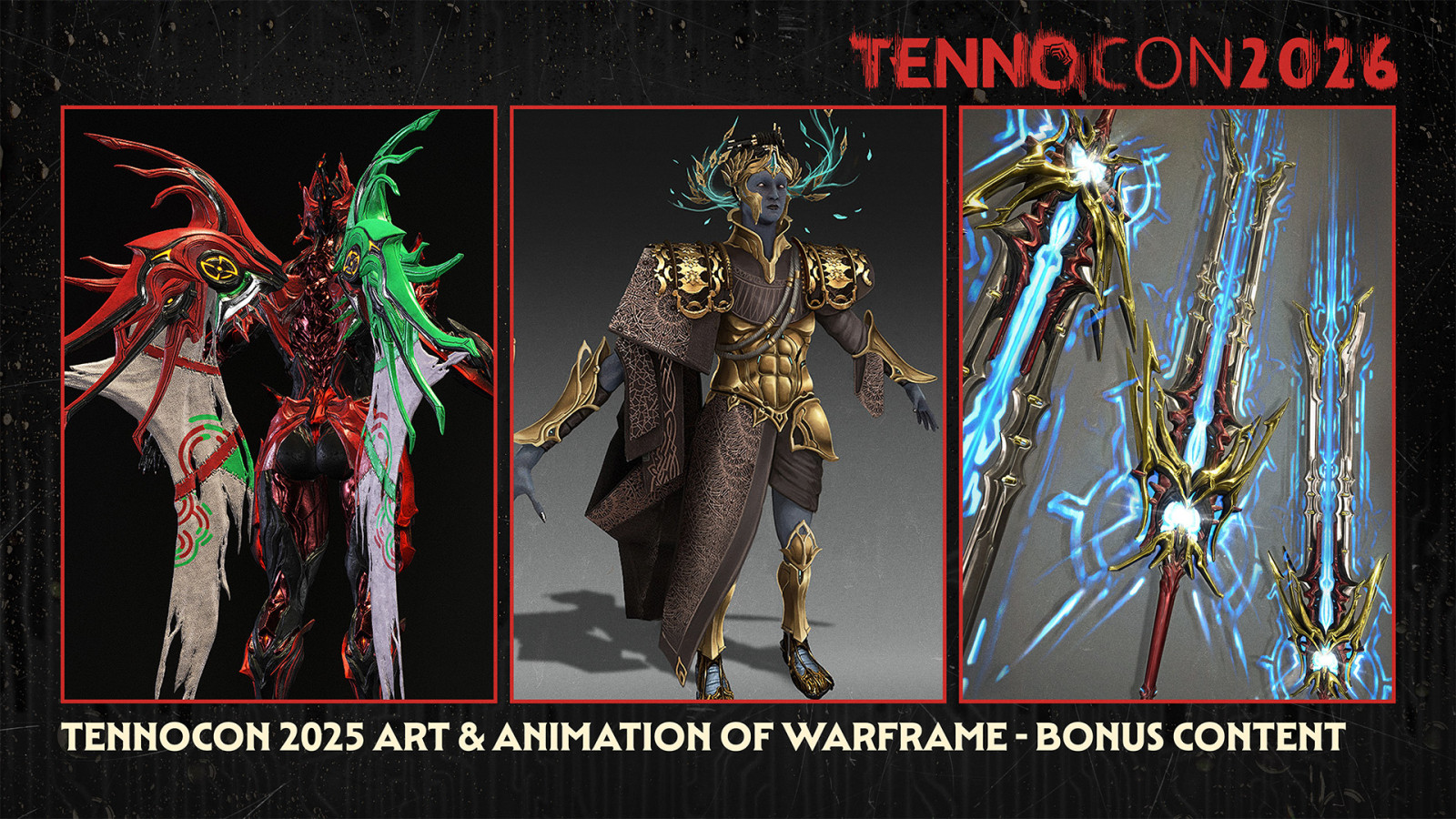 TennoCon 2026 Art & Animation of Warframe - Bonus Content