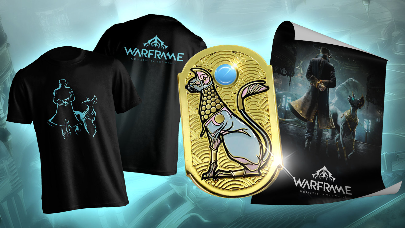 Merch-Kollektion: Flüstern in den Wänden