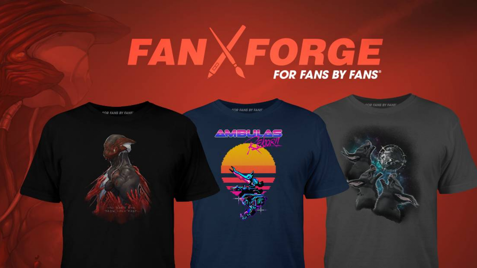 New Warframe Merch Available Now