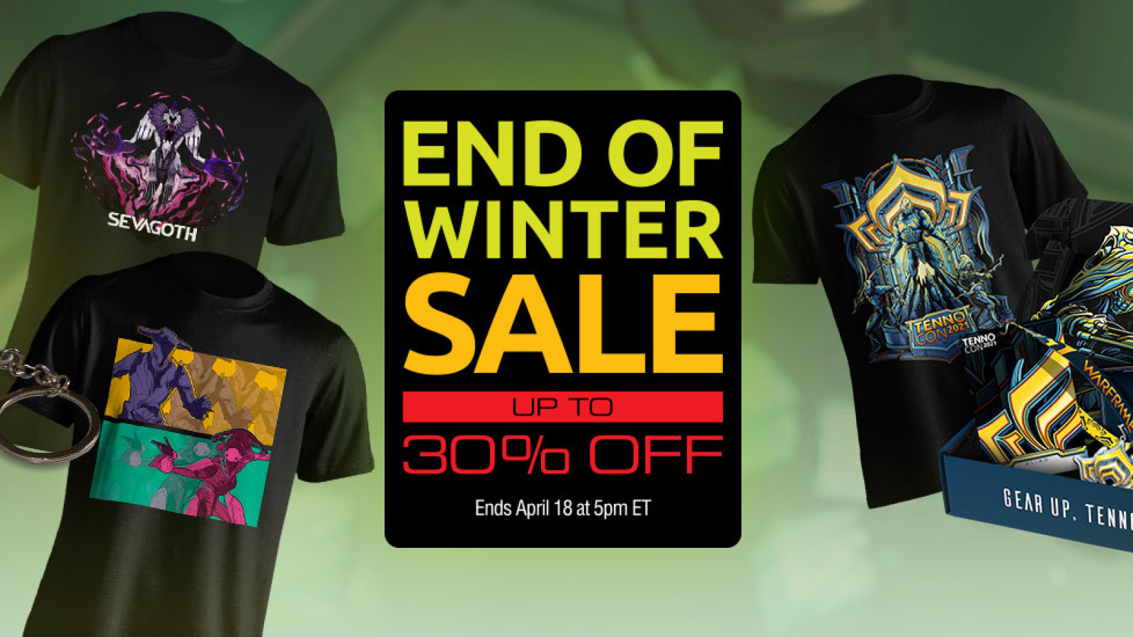 Ende des Winters' Merch-Angebote