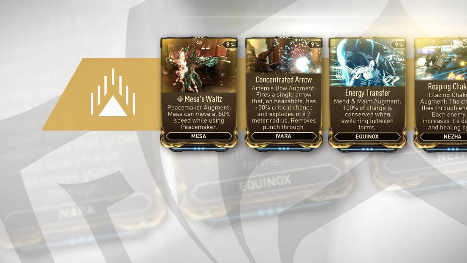 New Augment Mods
