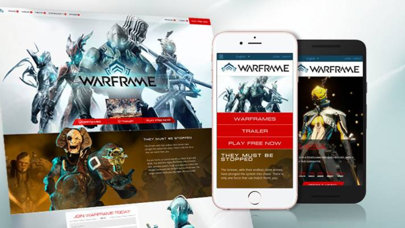 Warframe.com Got Its Own Deluxe Skin
