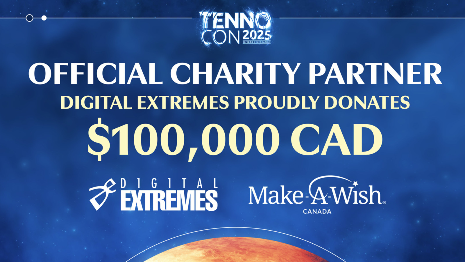 Warframe и Make-A-Wish Canada объединяются для TennoCon 2025