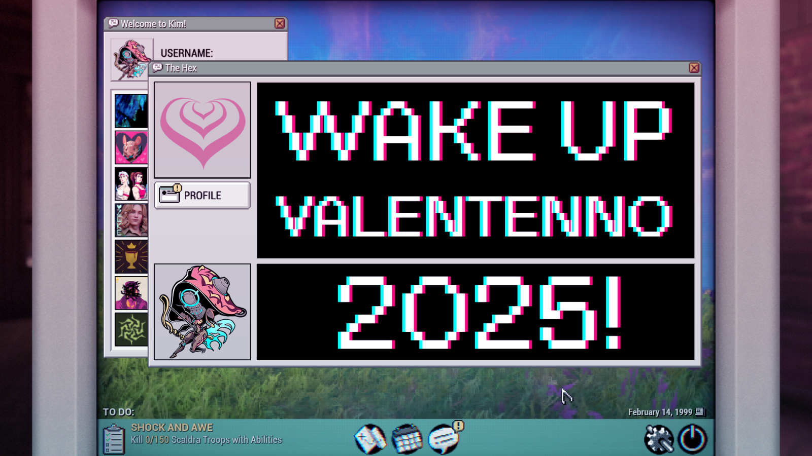 Réveillez-vous, ValenTenno 2025 !