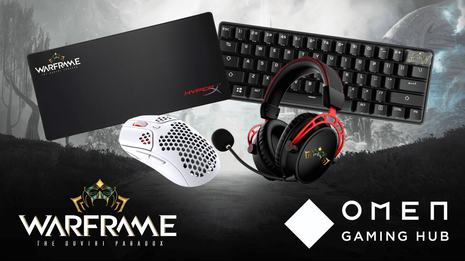 Sorteios da Omen e HyperX para o Paradoxo de Duviri!