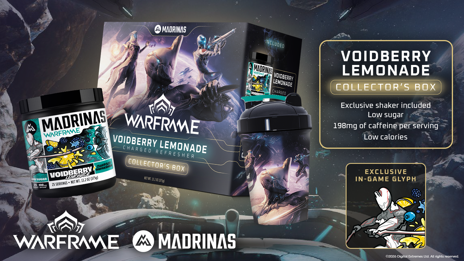 Warframe x Madrinas Collector’s Box