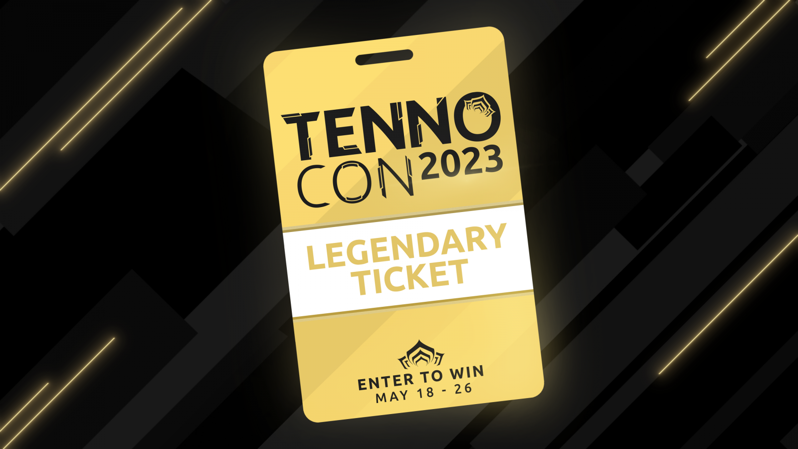 Розыгрыш Легендарного билета на TennoCon 2023