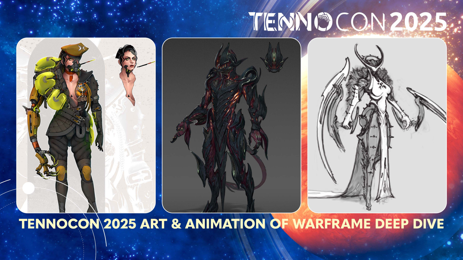 TennoCon 2025 Art & Animation of Warframe Deep Dive