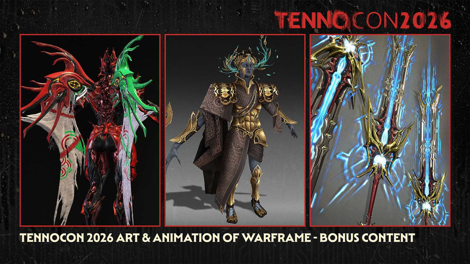 TennoCon 2026 Art & Animation of Warframe - Bonus Content
