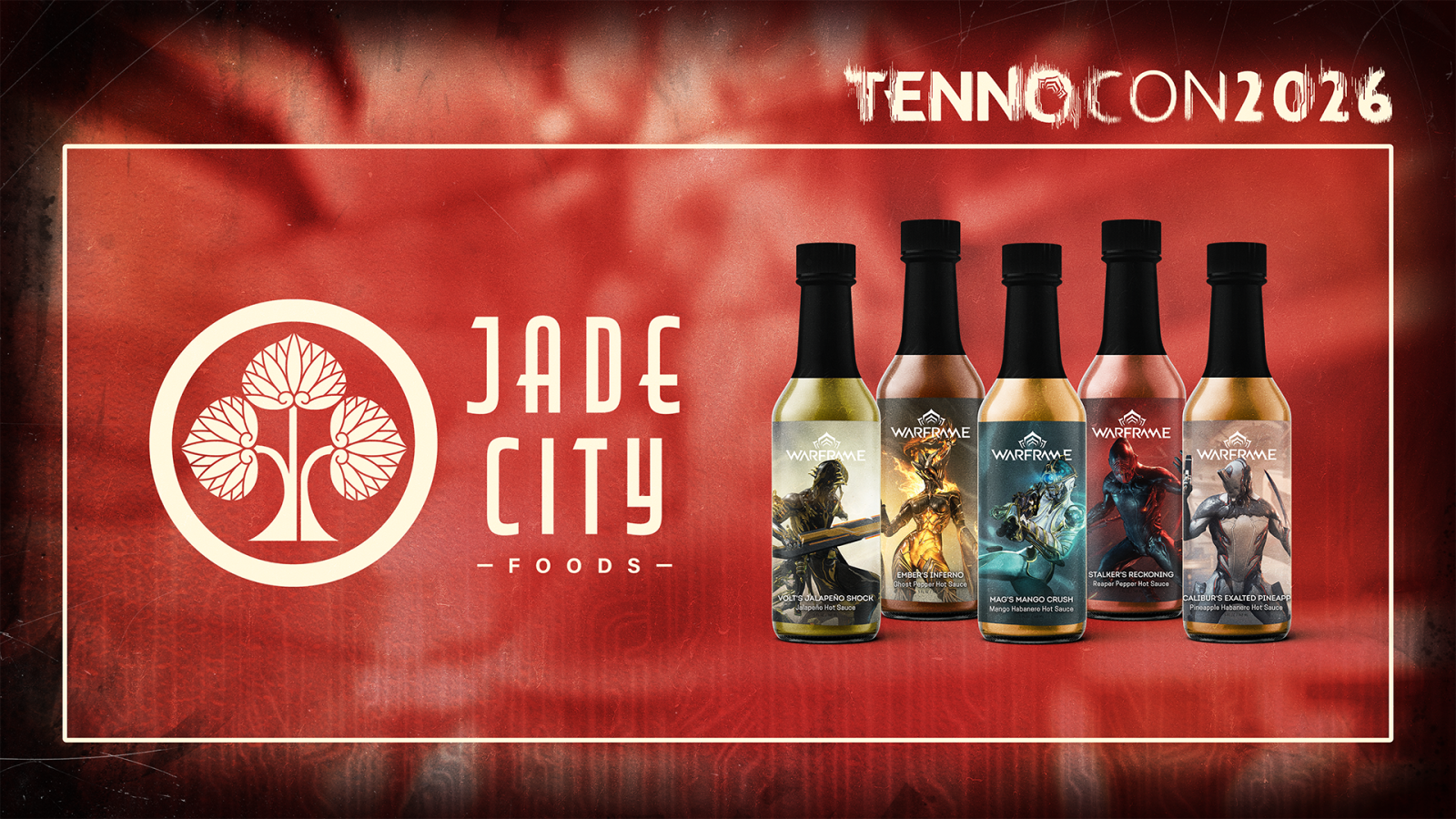 워프레임 x Jade City: 텐노콘 2026 경품 행사